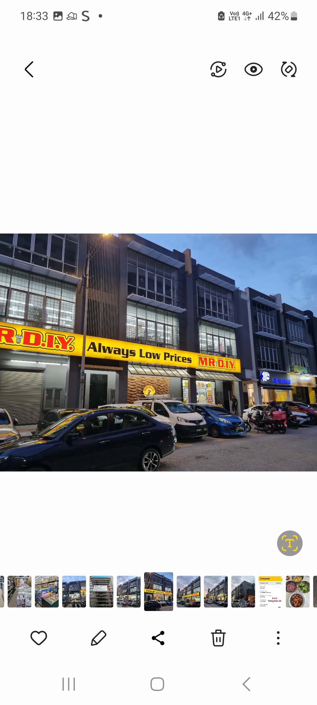 Desa Mentari Commercial Centre, Shop