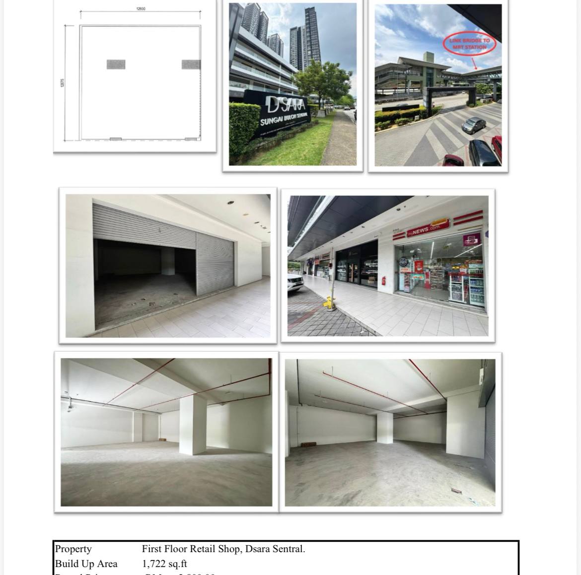 D Sara Sentral Shop, Shop