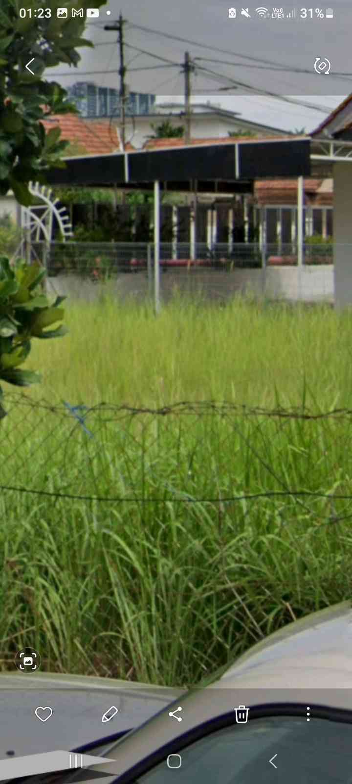 Taman P.Ramlee, Residential Land