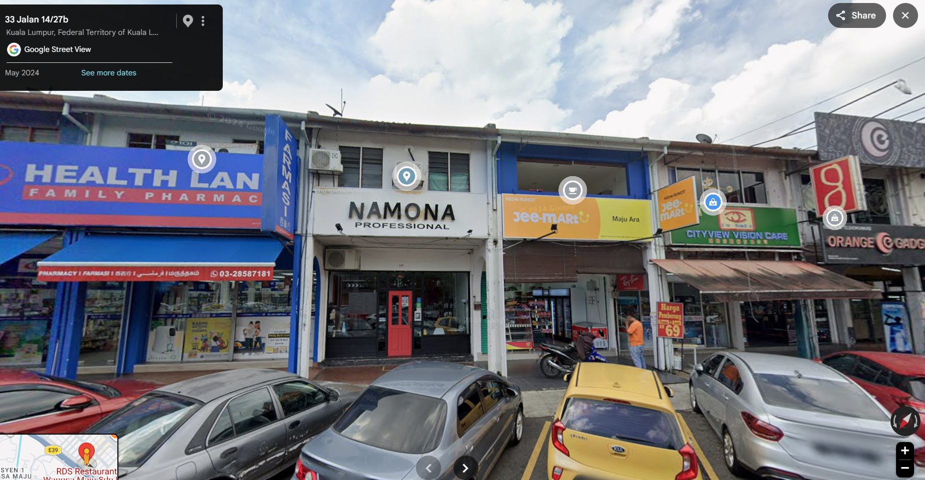 Taman Desa Setapak, Shop